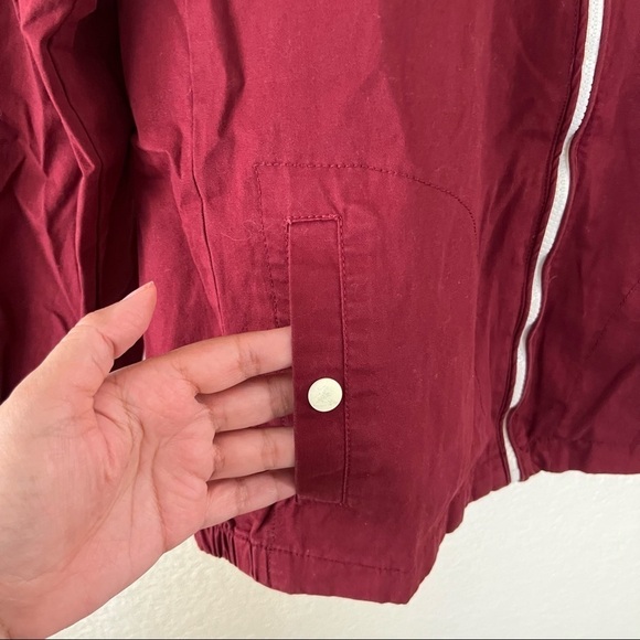 Craft + Flow Deep Red Jacket Size Medium - Picture 5 of 9